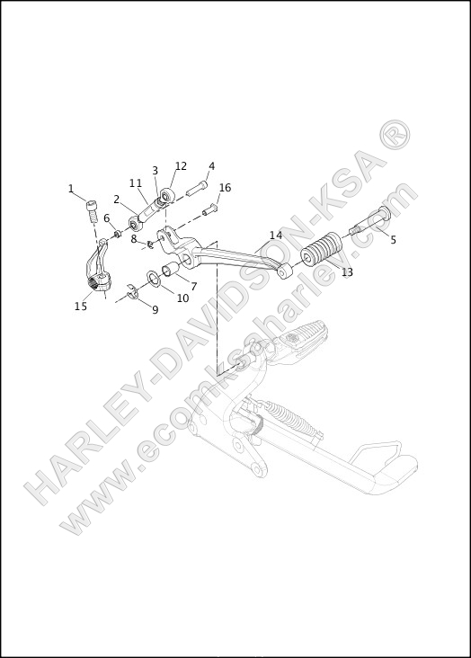 SHIFTER LEVER-XG750A